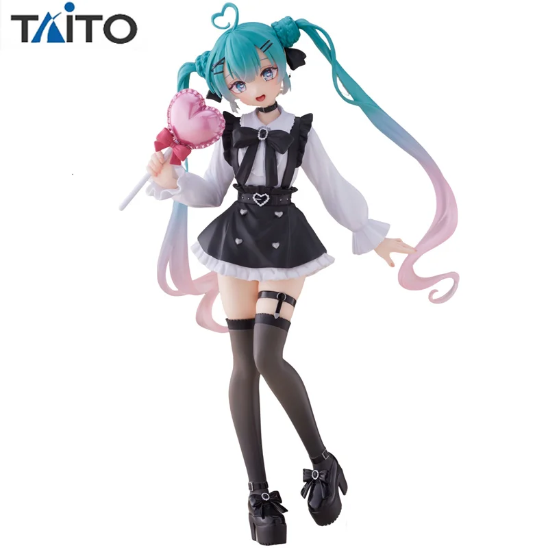 

Original Taito Hatsune Miku Non Mainstream Fashion Anime Figure Action Model Collectible Toys Gift for Boy