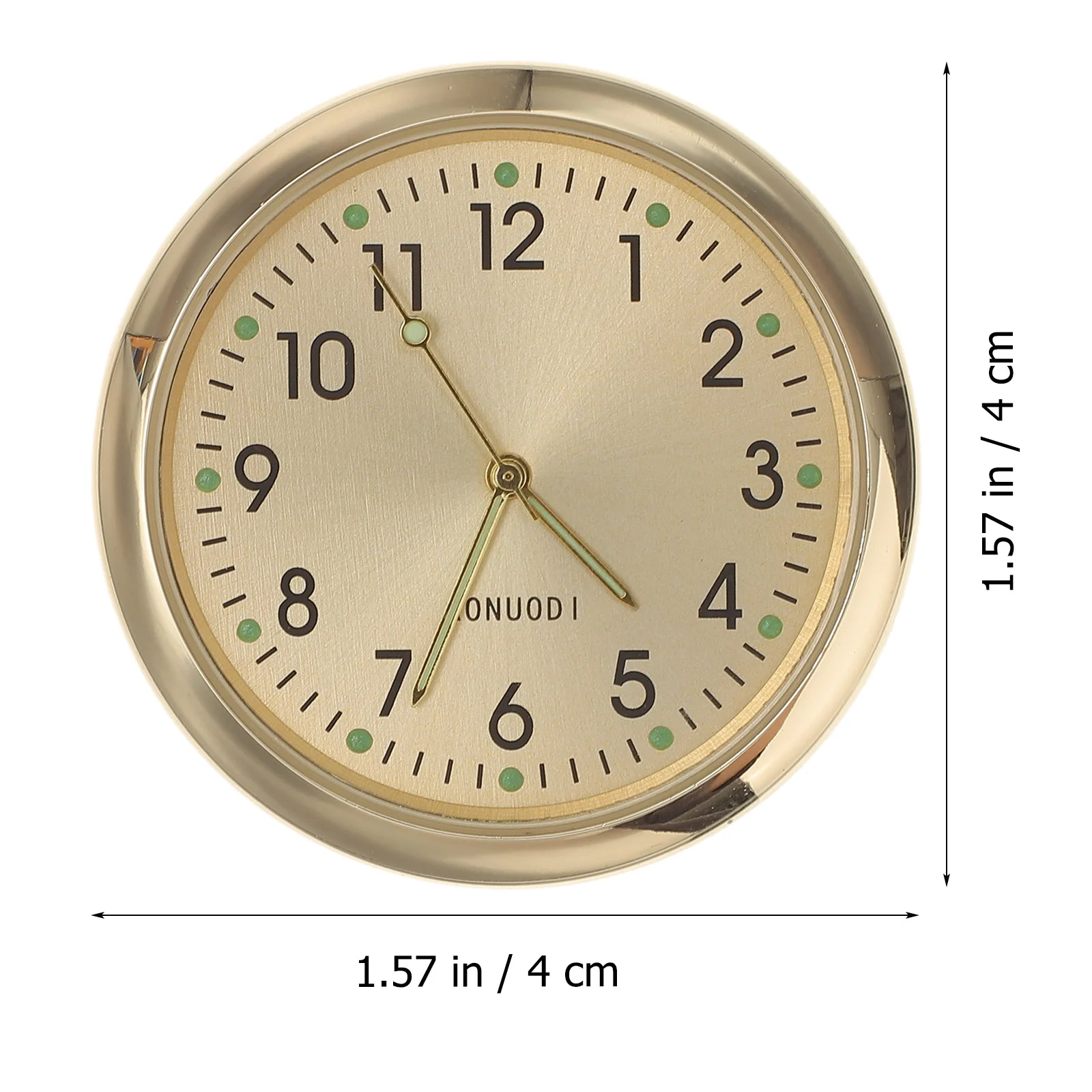 

Car Clock Automotive Automatic Dash Time Mini Dashboard One-button Start Union Jack Digital