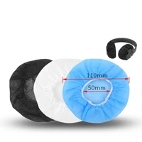 100pcsbag disposable headphone cover nonwoven earmuff cushion within 11cm headset disposable headphone ear covers