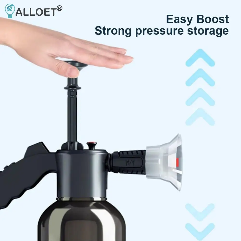 2 л ручная пневматическая пенная пушка с типами насадок распылитель пены для