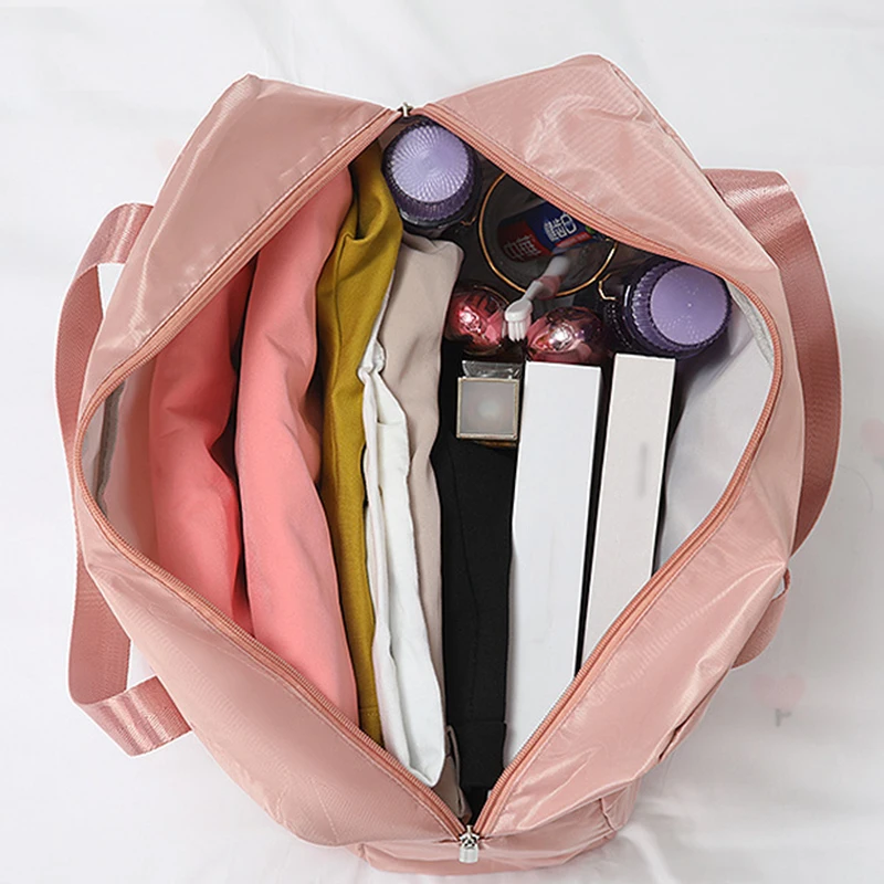 New Large Travel Bag Capacity Students Rolling Luggage Storage Bag Waterproof Folding Suitcase Wheels Trolley Moving Storage Bag