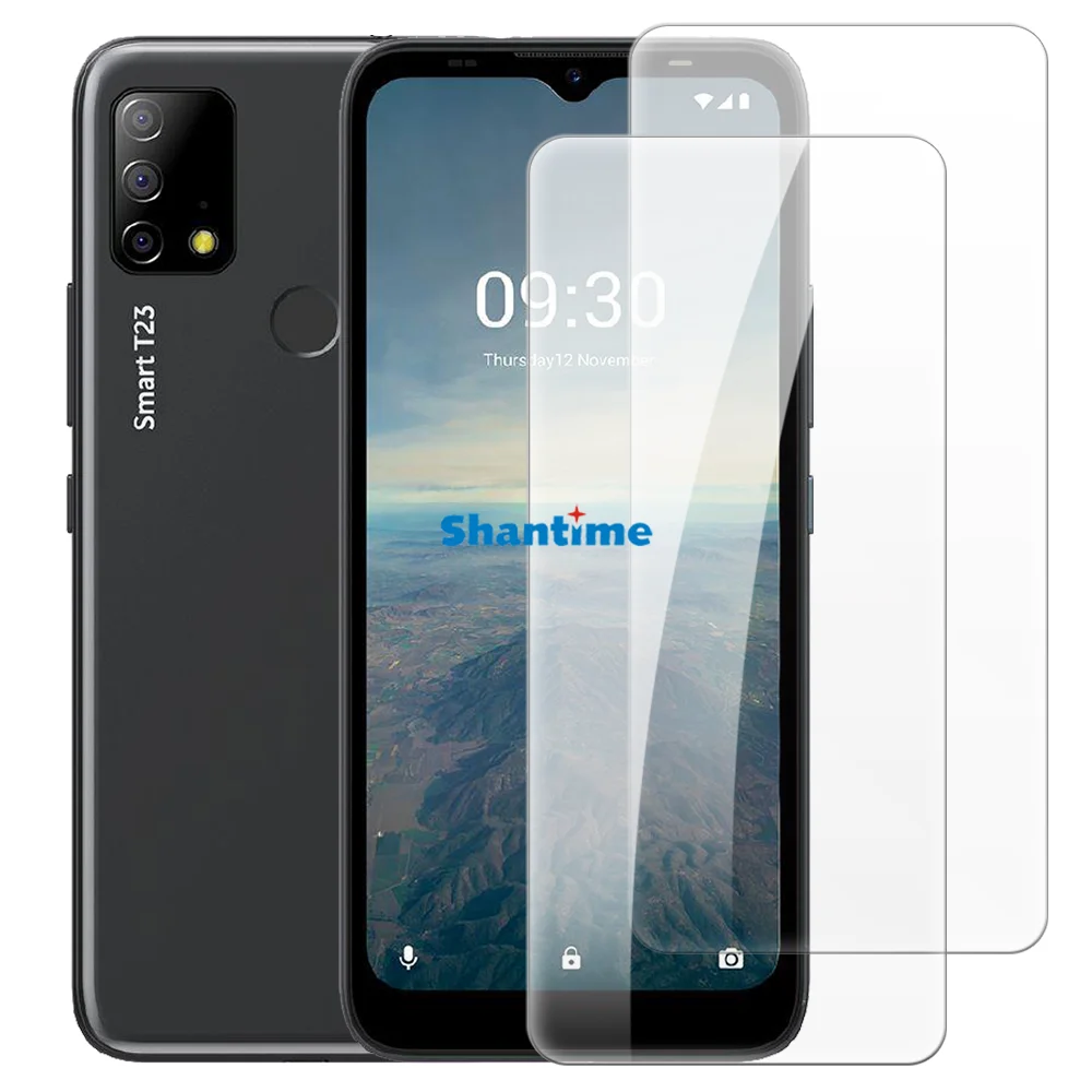 Мягкий чехол + комплект из закаленного стекла защитные пленки для экрана Vodafone Smart