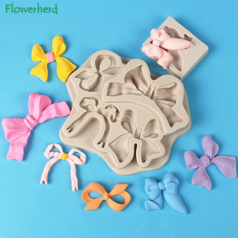 

Bow Tie Silicone Mold Cake Decorating Tools DIY Fondant Cake Mould Pez Bow Tie Epoxy Resin Molds Baking Tool Cake Accessories