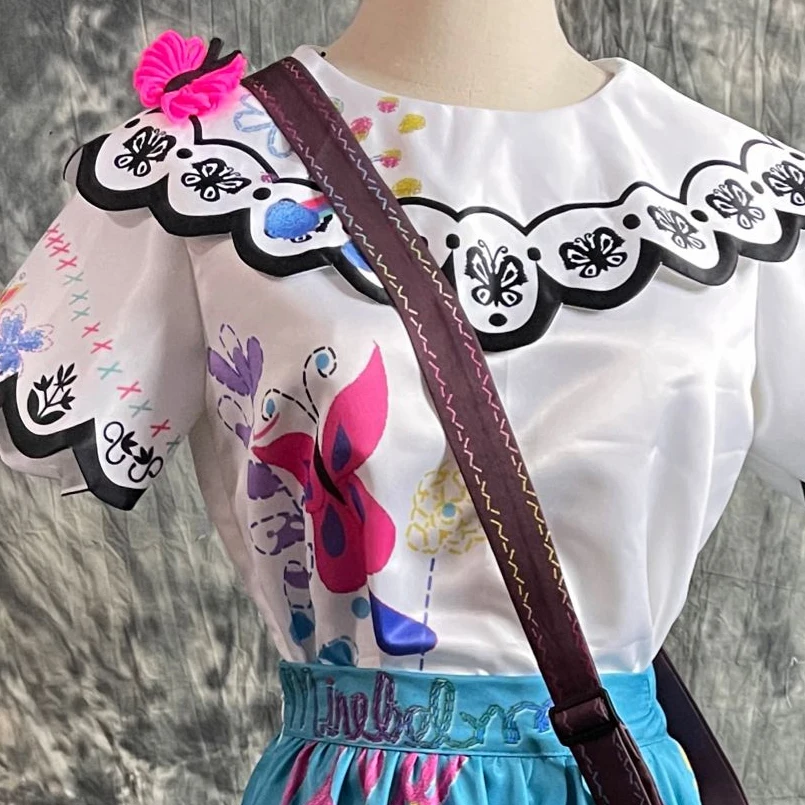 

Карнавал Хэллоуин Мирабель мадригал Косплей Костюм принцессы брикет Волшебный дом для вечерние костюм для выступления