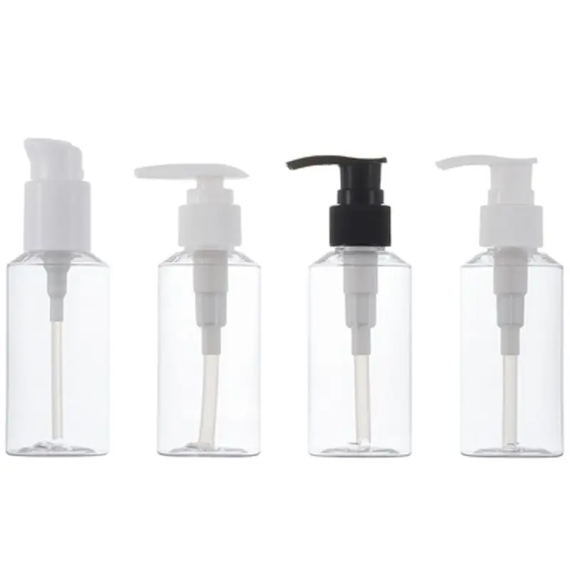 30 шт. пустая пластиковая прозрачная бутылка для шампуня насос лосьона домашних