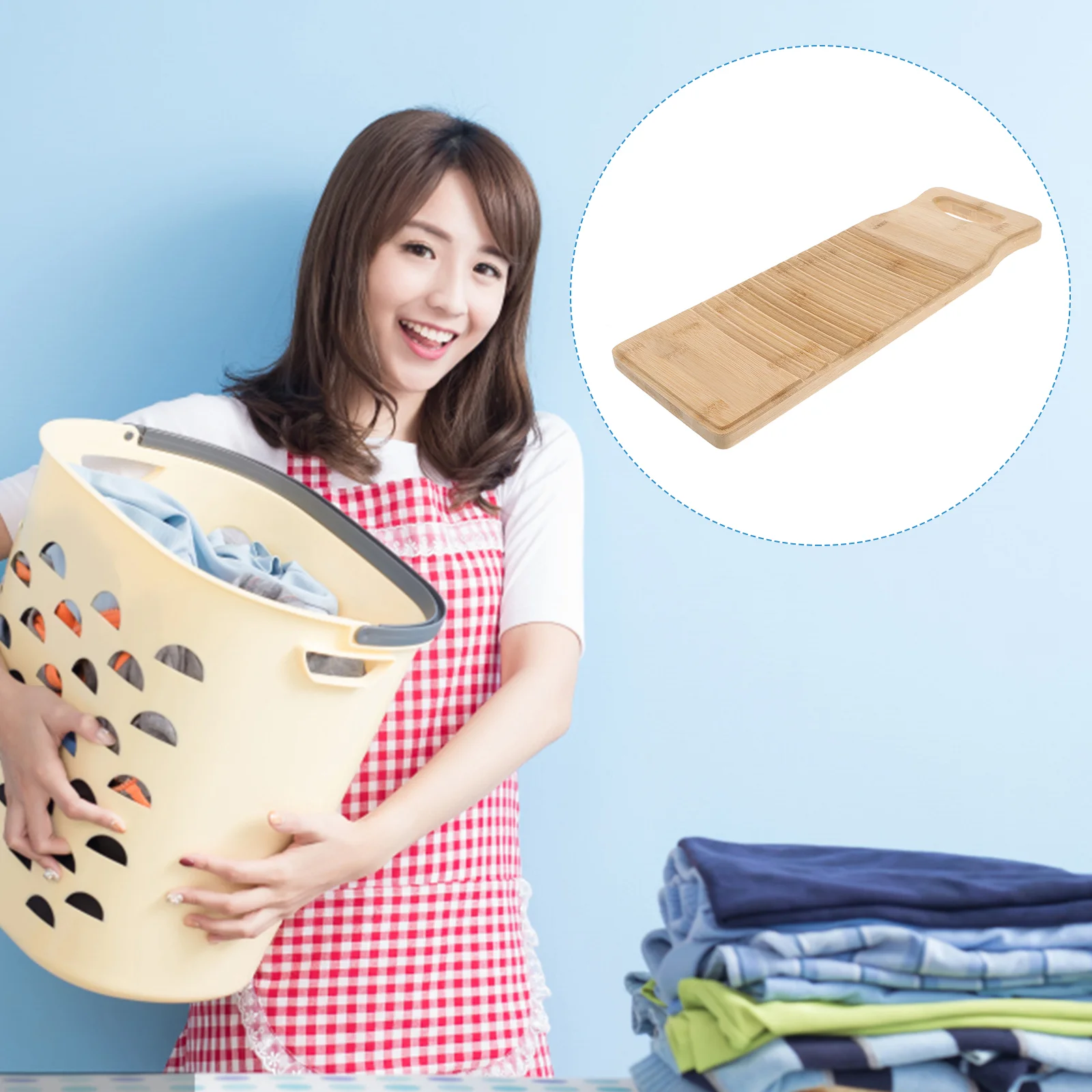 

1PC Washboard Washboard for Hand Washing Clothes Portable Washboard Scrub Board for Laundry Cloth Washing Board