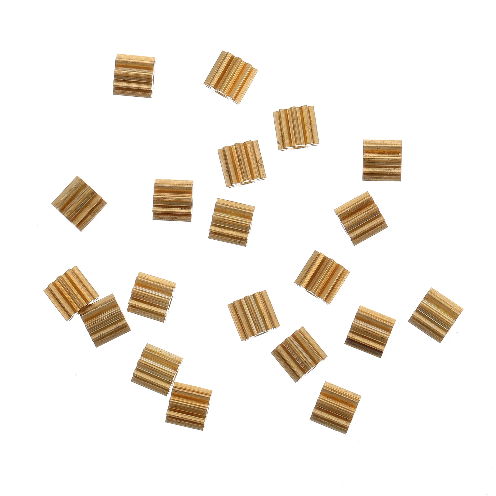 

20 Pcs Car Accessories 9 Tooth Thickness 2mm Mechanical Gear Small Modulus Gear