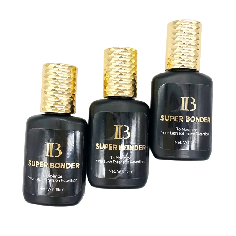 

IB SUPER BONDER Fixing Agent for Eyelash Extensions Primer Lash Adhesive Bonding Eyelash Transparent Liquid 15ml Korea