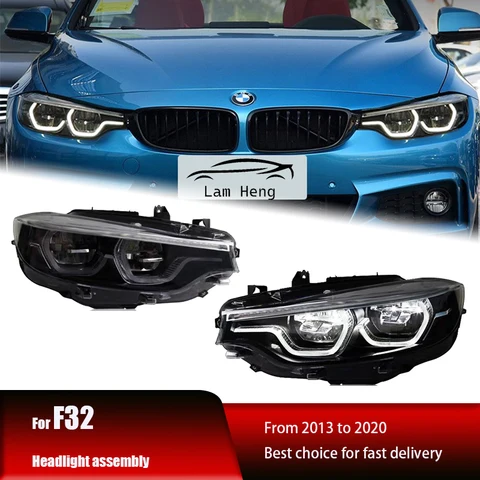 Подходит для фар серии 13-20 BMW 4 в сборе F32, Модифицированная новая искусственная линза, дневная подсветка