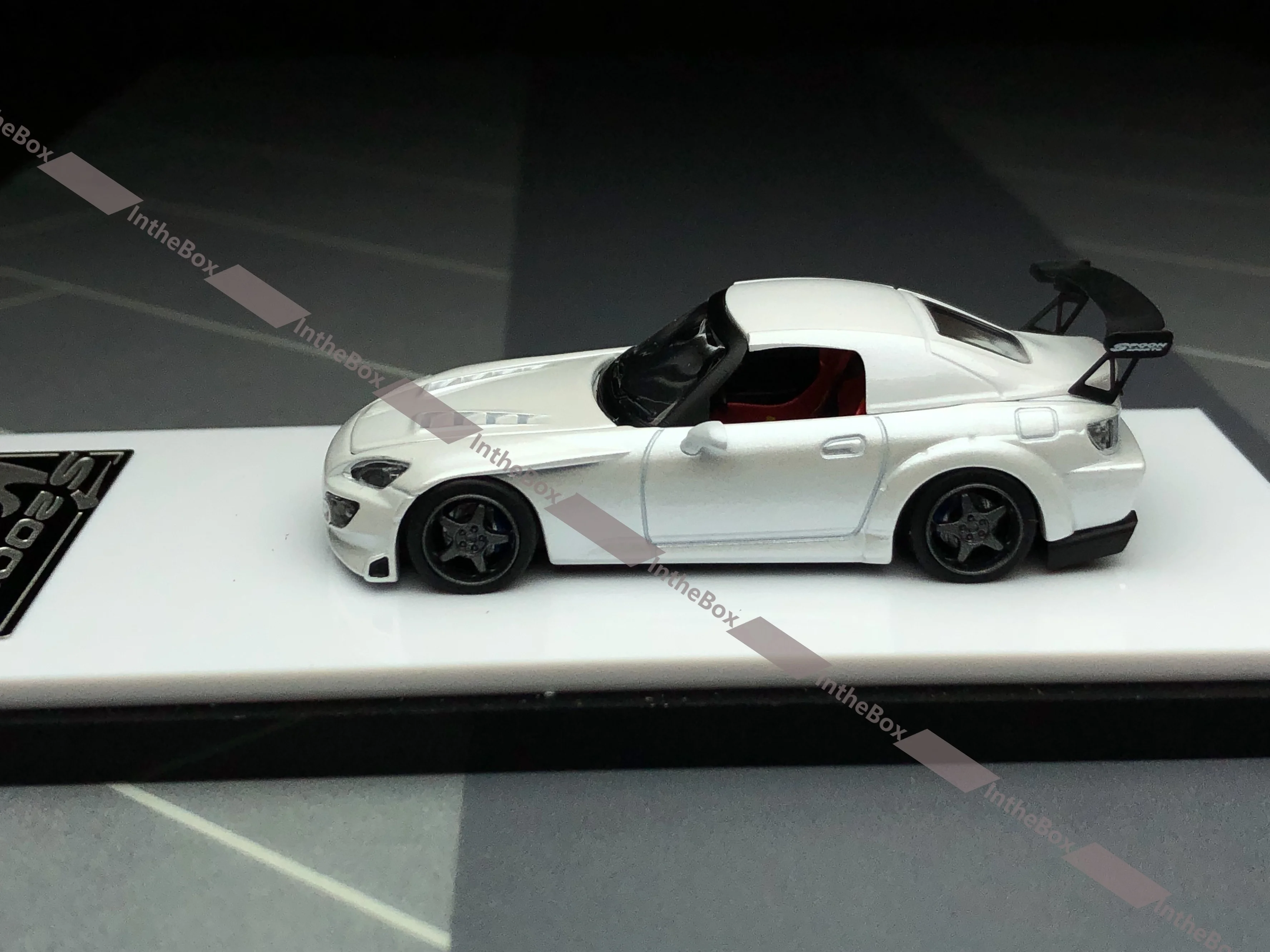 MT 1:64 Белый S2000 Spoon Racing Спортивная модель Литой под давлением металлический