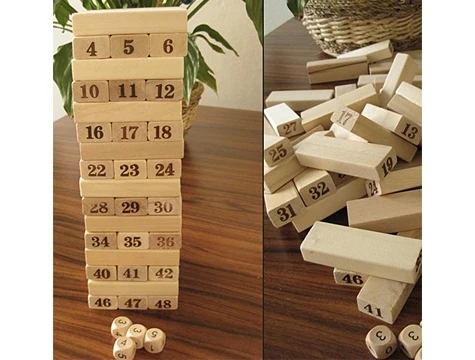 

58 pieces balance and skill game Wiss Toy-giant Boy