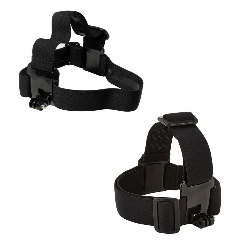 

Camera Head Strap Mount, Wearing Headband Belt Holder Adjustable Compatible with Hero 5/4/3 Series /Yi 4K Action Cameras