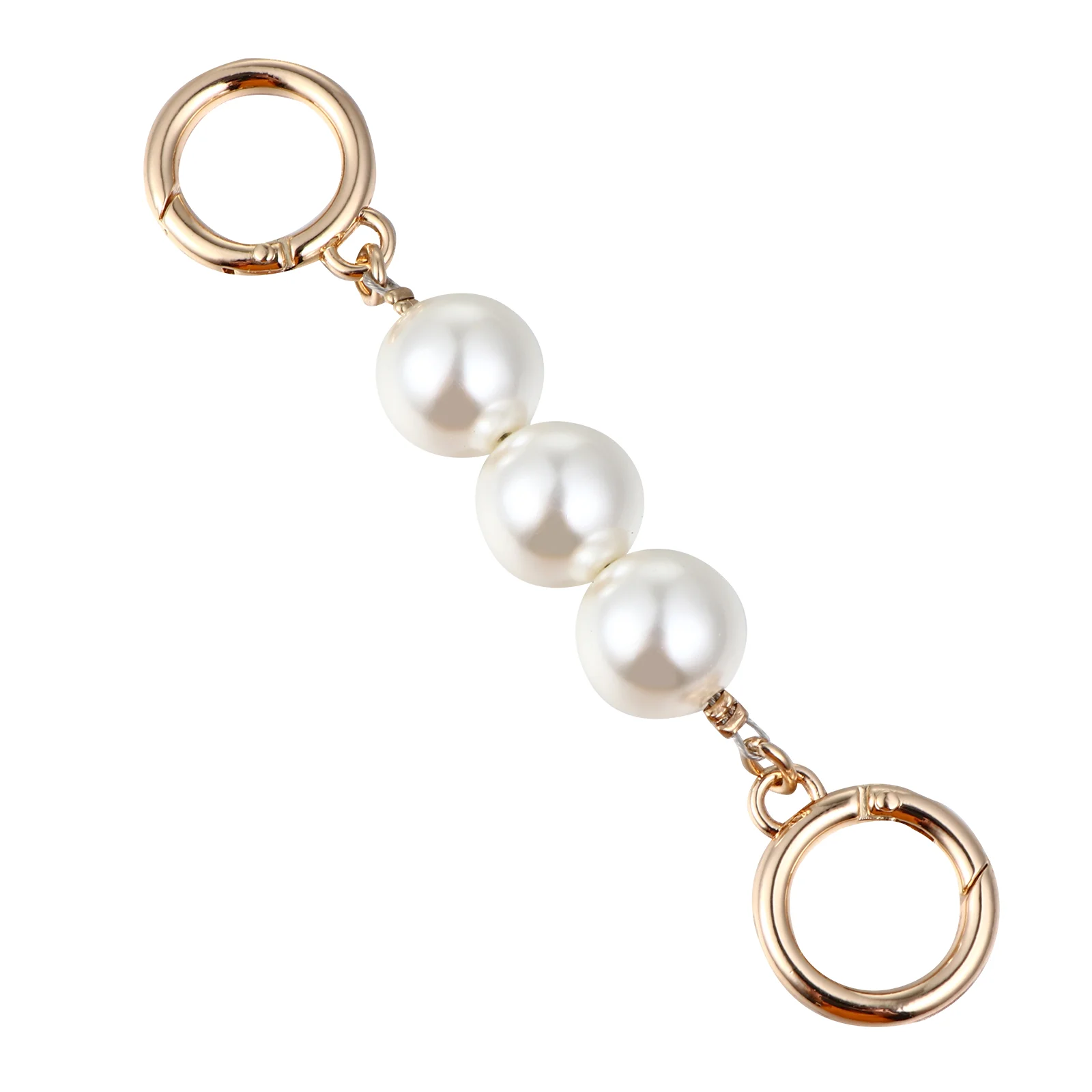 

Chain Strap Pearl Purse Replacement Extender Charms Strapsbody Cross Decoration Extend Making Handle Crafts Bead Purses