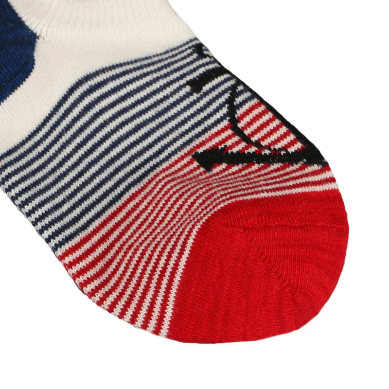 3 Pairs Vessel Summer New Product Fall Prevention With Combed Cotton Socks With Silicone Antiskid Male Socks Men Boat Socks