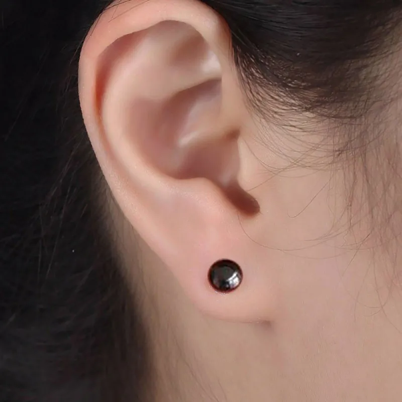 1 пара магнитные серьги-гвоздики для похудения |