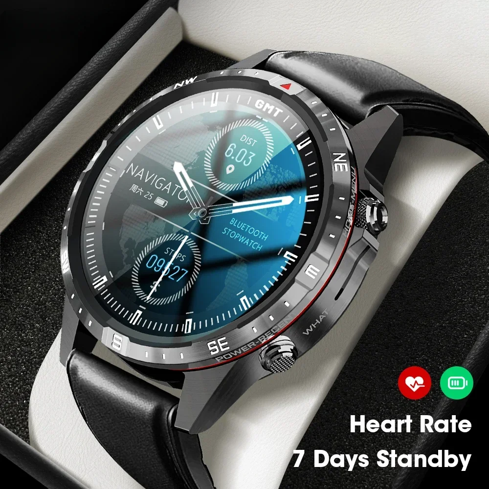 Смарт-часы С Компасом Hd Bluetooth-вызовом Полноэкранный Аккумулятор 1 6 Дюйма 340 Мач