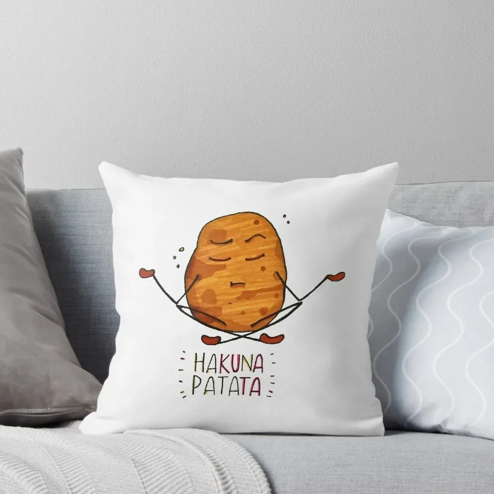Наволочка для картофеля Hakuna patata Новогодняя наволочка подушки