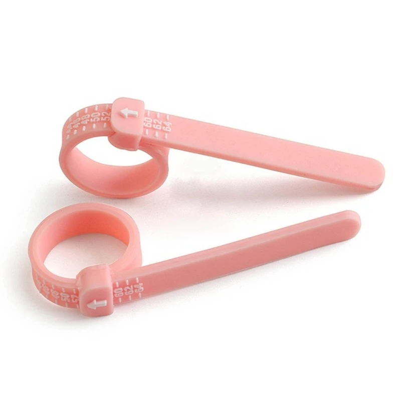 

Ring Sizer Scale Gauge Finger Soft Ruler Measurement Jewelry Tools Check Size Jewelry Measure Belt European Degree 44-64