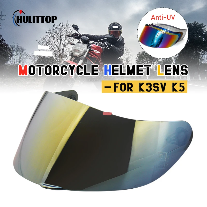 

Motorcycle Full Face Helmet Goggles Lens Visor Helmet For K5 K3SV Motorcycle Helmet Shield Parts Original Glasses Accessories