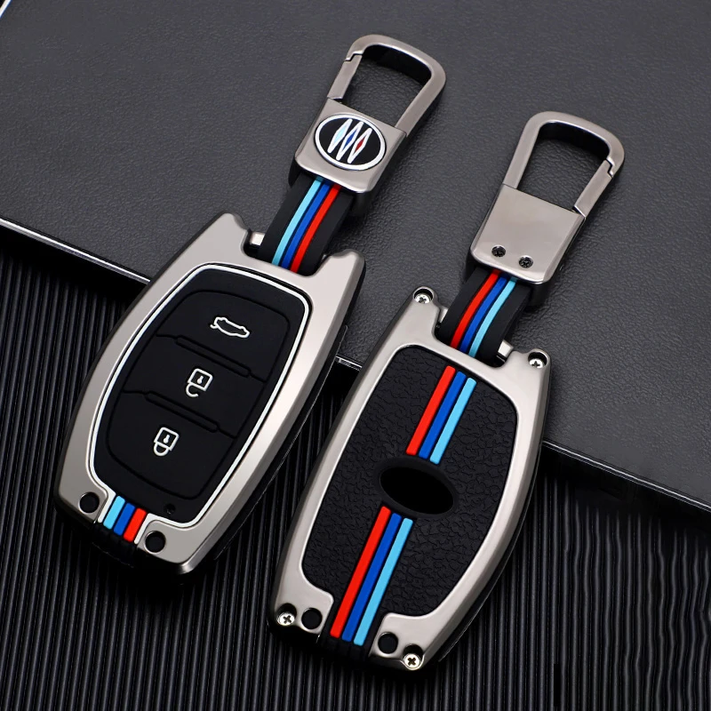 

For Hyundai Tucson Sonata Santa Fe Elantra Accent Solaris Verna Creta ix25 ix35 i20 i30 i40 Car Key Case Cover Shell Accessories