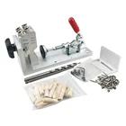 Диаметр 9,5 мм, набор сверл, карманный джиг для отверстий, направляющая для сверления, локатор, столярные инструменты, фрезерный стол, деревообрабатывающий джиг