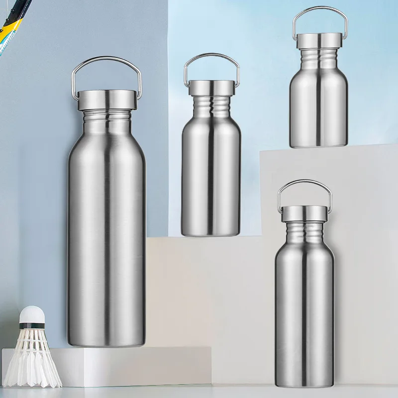 

350/600/750ml Stainless Steel Cycling Bottle Outdoor Camping Gym Sports Water Bottle Water Cup Bicycle Waterbottle dropshipping