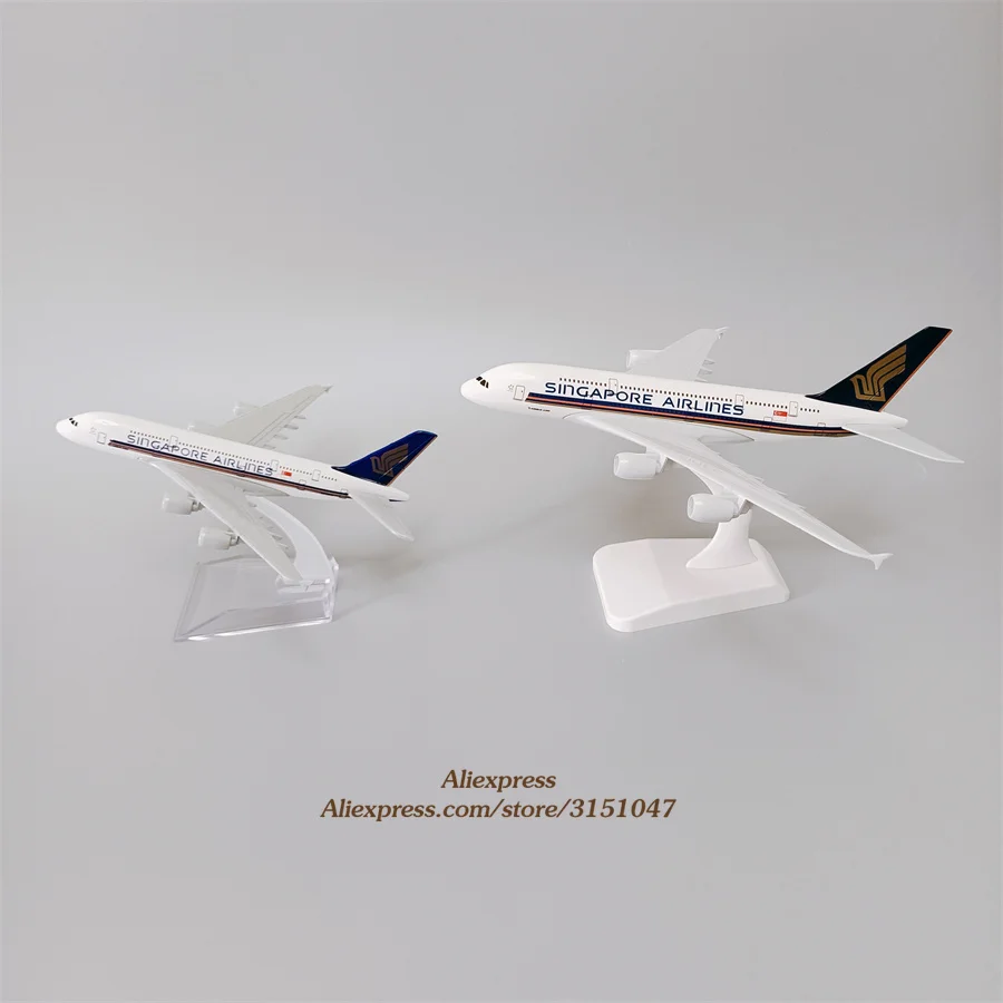 

Alloy Metal Air Singapore Airlines Airbus A380 Diecast Model Air plane Model Airways Singapore Airplane Model Aircraft Kids Gift