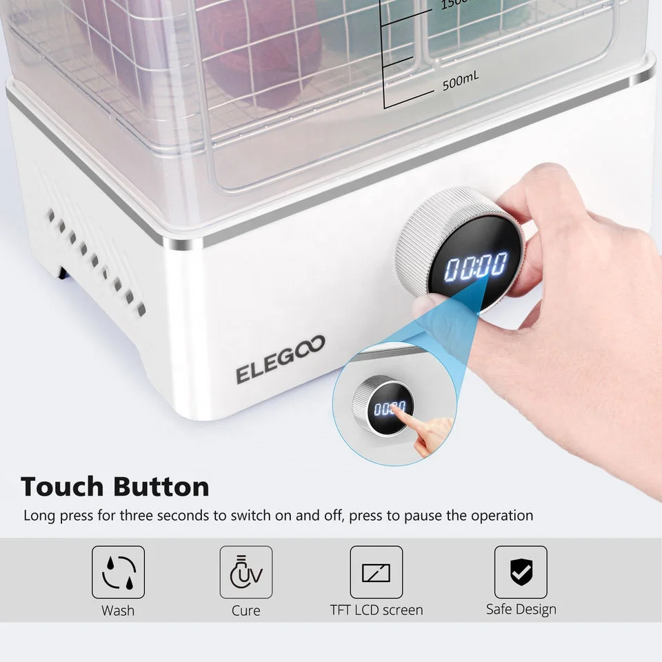 ELEGOO Mercury XS совместимый с комплектом Saturn 2 стирка и лечение для больших моделей
