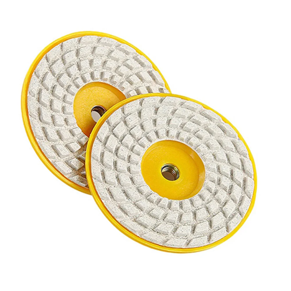 

Polishing Disc Grinding Wheel 2 Pcs 4 Inch Diamond For Grinding Wear Resistant Practical To Use Sturdy And Durable