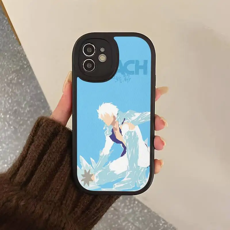 Anime Bleach Phone Case Hard Leather Phone Case for iPhone 13 12 Mini 11 14 Pro Max Xs X Xr 7 8 Plus 6 6s Se 2022 silicone Cover