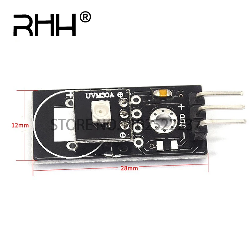 

UVM-30A модуль датчика обнаружения УФ-излучения для Arduino