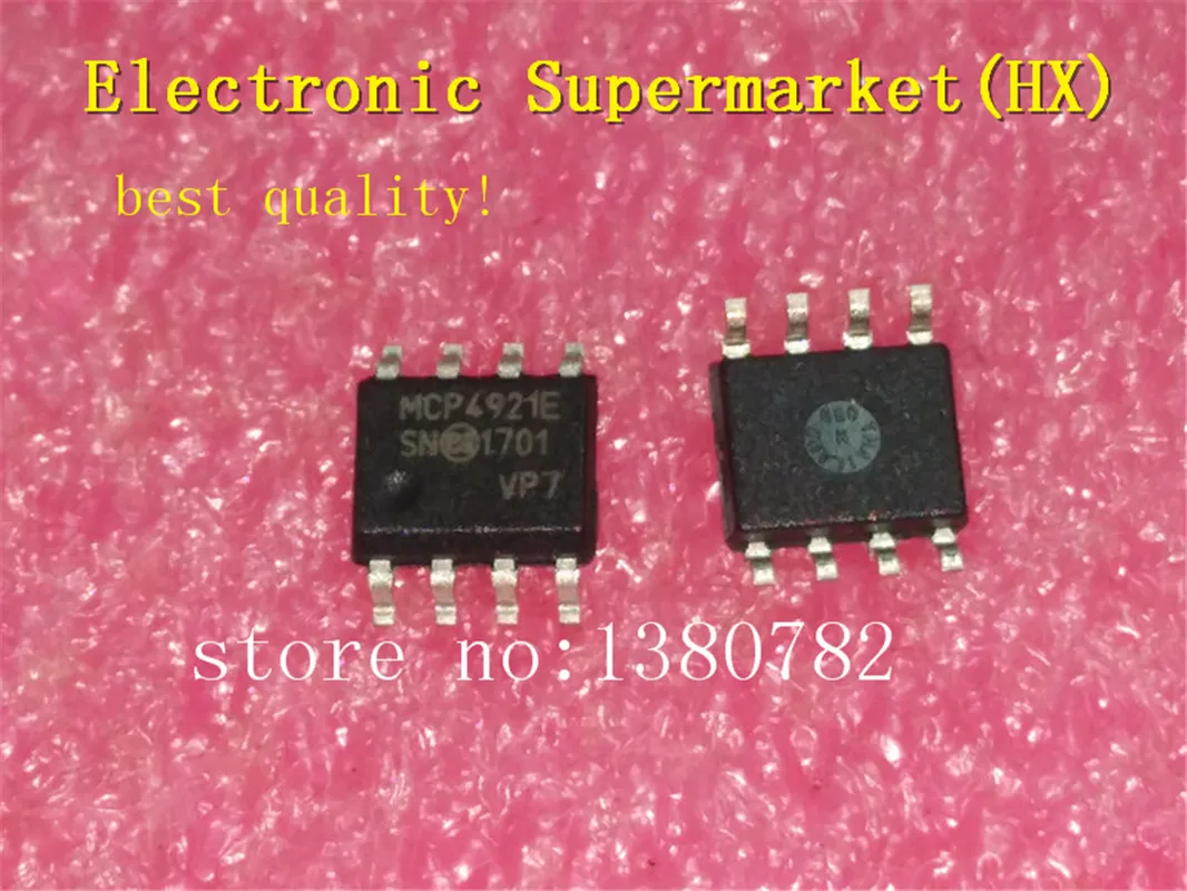 

Новые оригинальные 50 шт./лот MCP4921-E/SN MCP4921 SOP-8 IC в наличии!