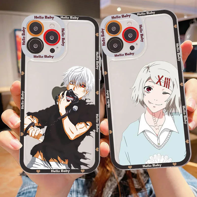 

Tokyo Ghoul Phone Case for iPhone 11 12 13 Mini Pro Max 14 Pro Max Case shell