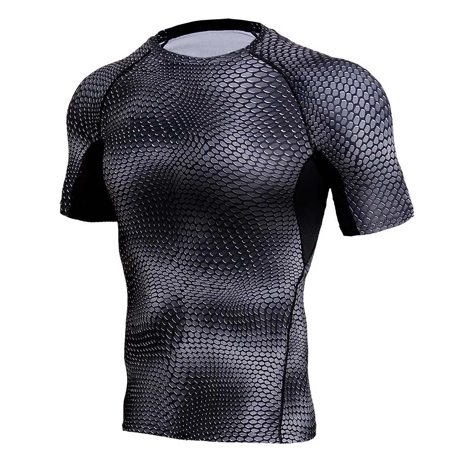 

T-shirt Men's Sports Running Short-sleeved Fitness Quick-drying T-shirt High Elasticity