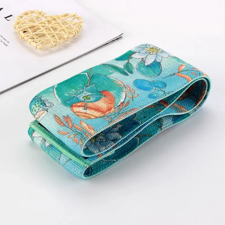 Лента-эспандер Длинная лента-трофей эластичная Нескользящая петля для занятий