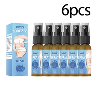 6pcs fat burning spray belly reduce natural plant essence oil thin waist shaping weight lose for women slimming body fat spray