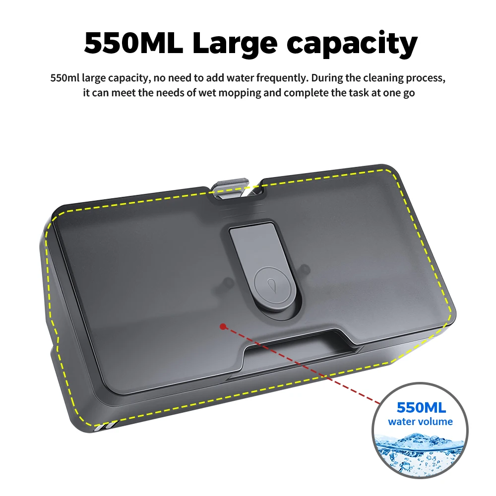 Фото Резервуар для воды для робота-пылесоса Xiaomi Mi Robot Vacuum Mop Pro/2S, VIOMI V2, V2 PRO, V3, MIJIA 3C, STYJ02YM, S12, S10EU, вместимостью до 550 мл №2