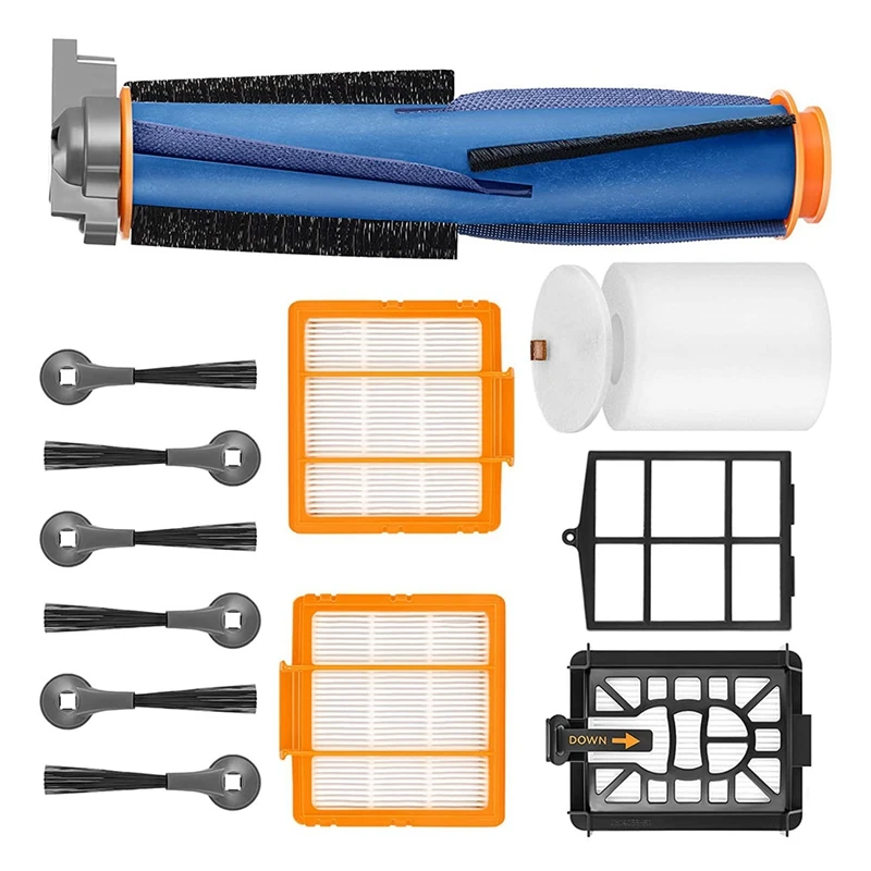 

Сменные детали: роликовая щетка, боковая щетка, фильтры НЕРА, совместимые с Shark AV2501AE AV2502AE, аксессуары для пылесоса