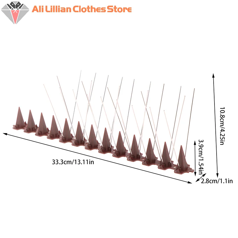 10 шт. шипы для защиты от птиц из нержавеющей стали