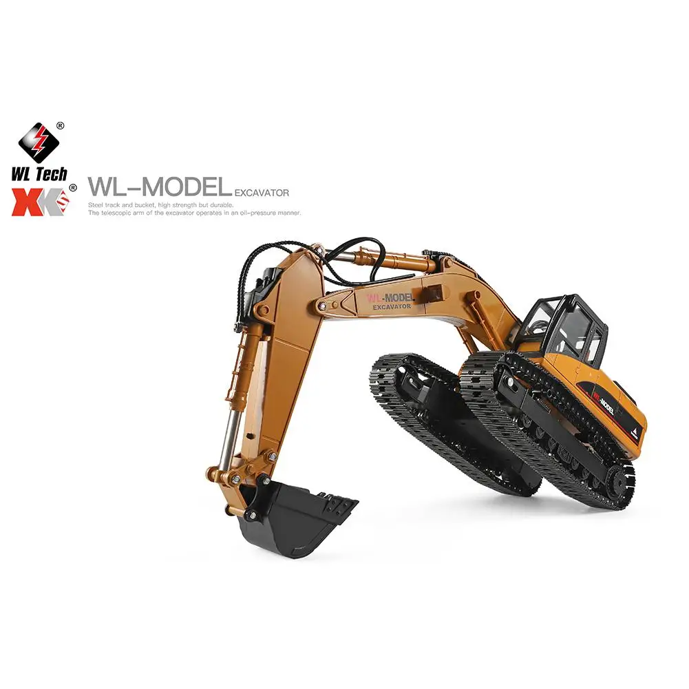 WLtoys 16800 1:16 2 4G RC экскаватор автомобиль игрушки Стайлинг 23CH дорожное строительство