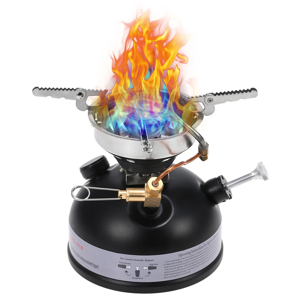 

Outdoor Camping Fishing Multi-fuel Oil Stove Portable Mini Gasoline Stove Liquid Fuel Alcohol Oil Furnace Picnic Burners Stove