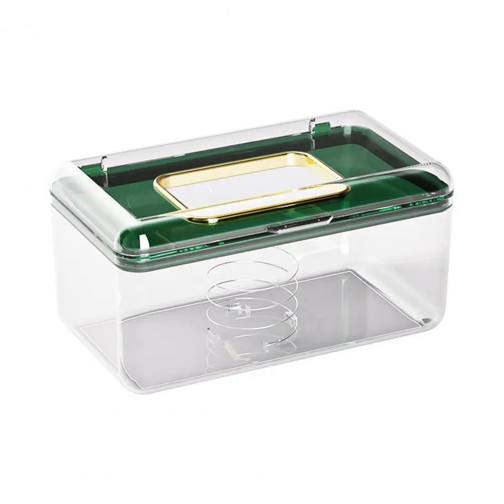 

Прочная бумажная коробка для салфеток, многоразовый прочный пластиковый чехол для салфеток, прозрачный чехол для салфеток для отеля