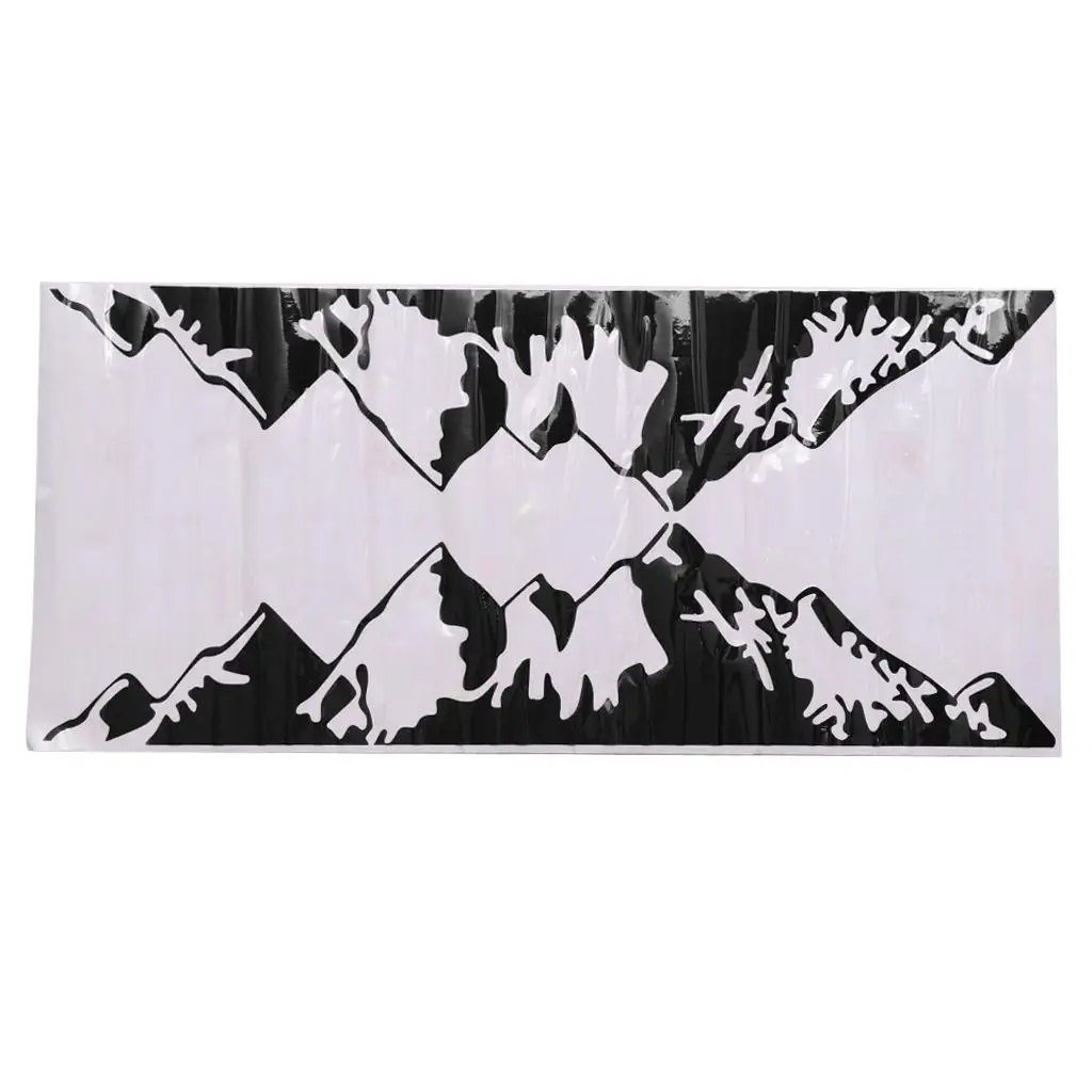 

2 Pcs Racing Car Auto Side Body Sticker Mountain Range Graphics Self-Adhesive Truck Vinyl Graphics Decals