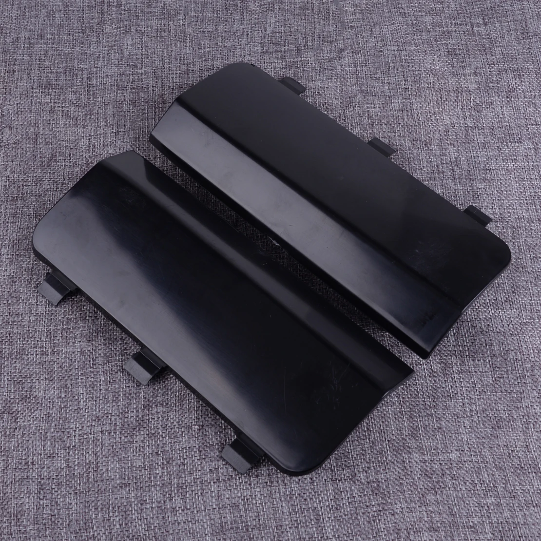 

DWCX 2 шт., черный задний бампер, буксирный крюк, крышка A1638801605, подходит для Mercedes ML320 ML350 1998 1999 2000 2001 2002 2003 2004 2005