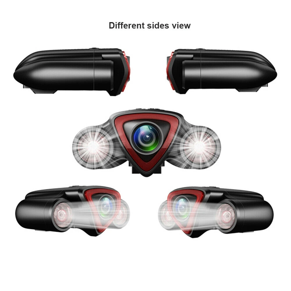 Камера для вождения велосипеда с двойной подсветкой поддержка WIFI GPS трек