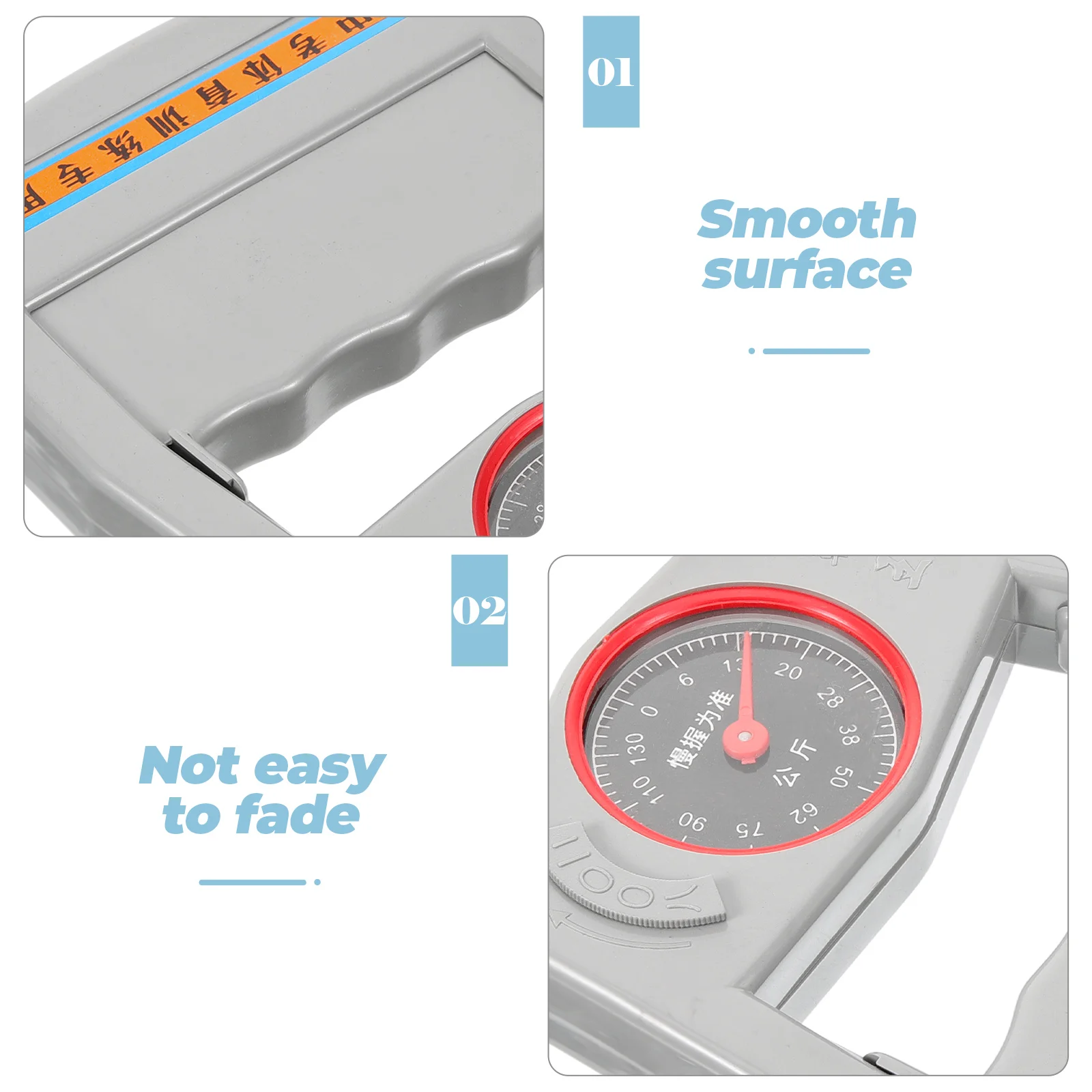 Dynamometer Strengthener for Fingers Hand Grip Instrument Handheld Abs Tester Tool
