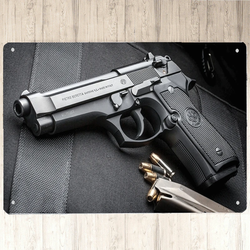 

New low price Desert Eagle Hunting Pistol 9.1Mm Native To Israel Quality of Air 2050G Tin Sign Metal Poster 8*12inch
