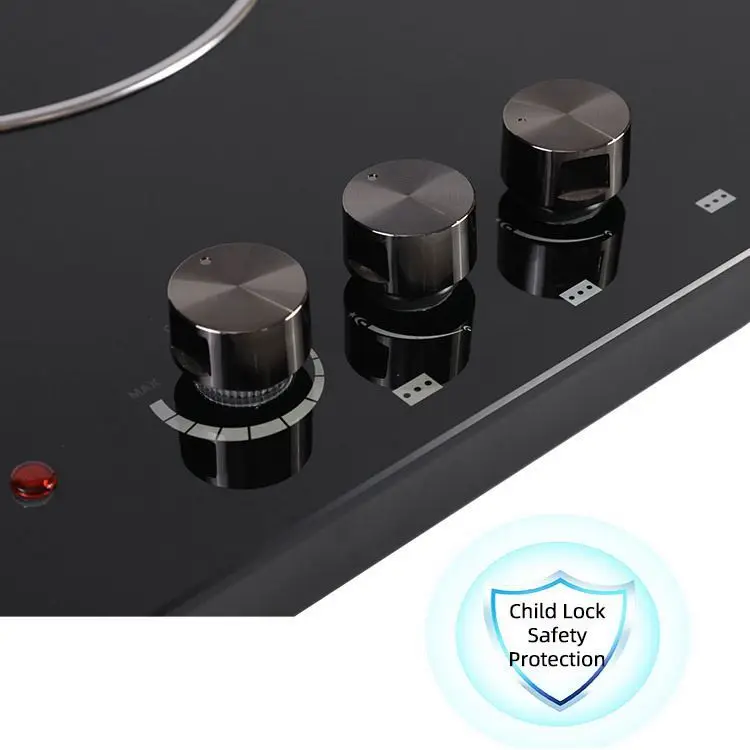 Oem газовая плита с электронным зажиганием и стеклом 3 ГОРЕЛКАМИ Основные кухонные