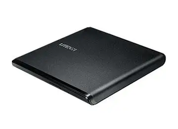 Lite-On ES1 ультратонкий портативный USB 2 0 DVD-проигрыватель-черный | Электроника