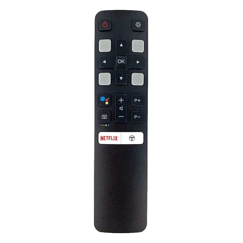 

Голосовой пульт дистанционного управления RC802V FUR6 Google Assistant для TCL TV 40S6800 49S6500 55EP680, замена RC802V FMR1